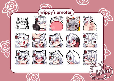 YCH emotes for Wippy YCH emotes for Wippy